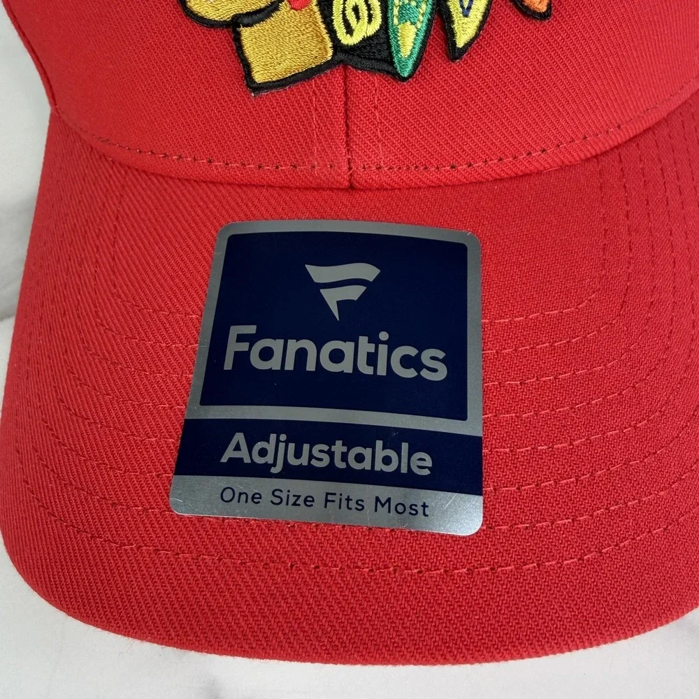 Chicago Blackhawks Hat Cap Strap Back Mens One Size NHL Hockey‎ Connor Bedard